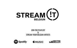 STREAM!T BELGIUM : une playlist pour soutenir les artistes belges