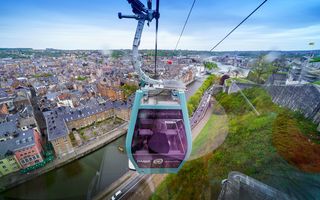 Namur : Survoler la capitale wallonne en téléphérique