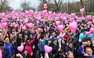 La « Love run », un nouveau type de « fun run »