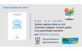 Homo sapiens dans la cité. Comment adapter l’action publique à la psychologie humaine (de Mathieu Perona)