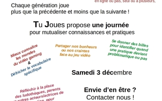 Mini-stage Jeux vidéo